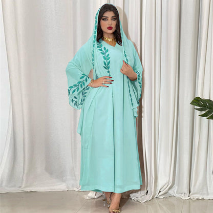 Caftan Bleu Clair - Mode Caftan