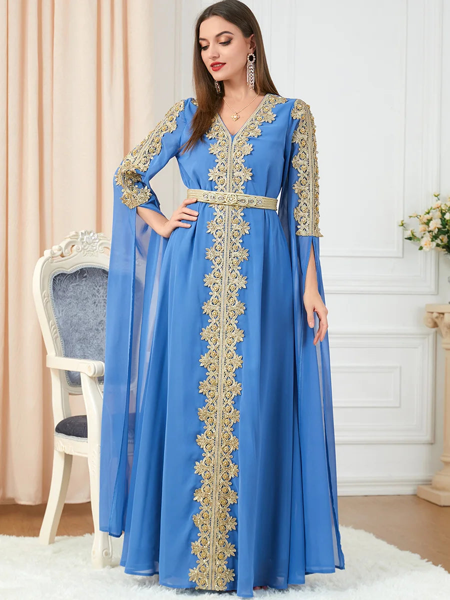 Caftan Bleu Clair