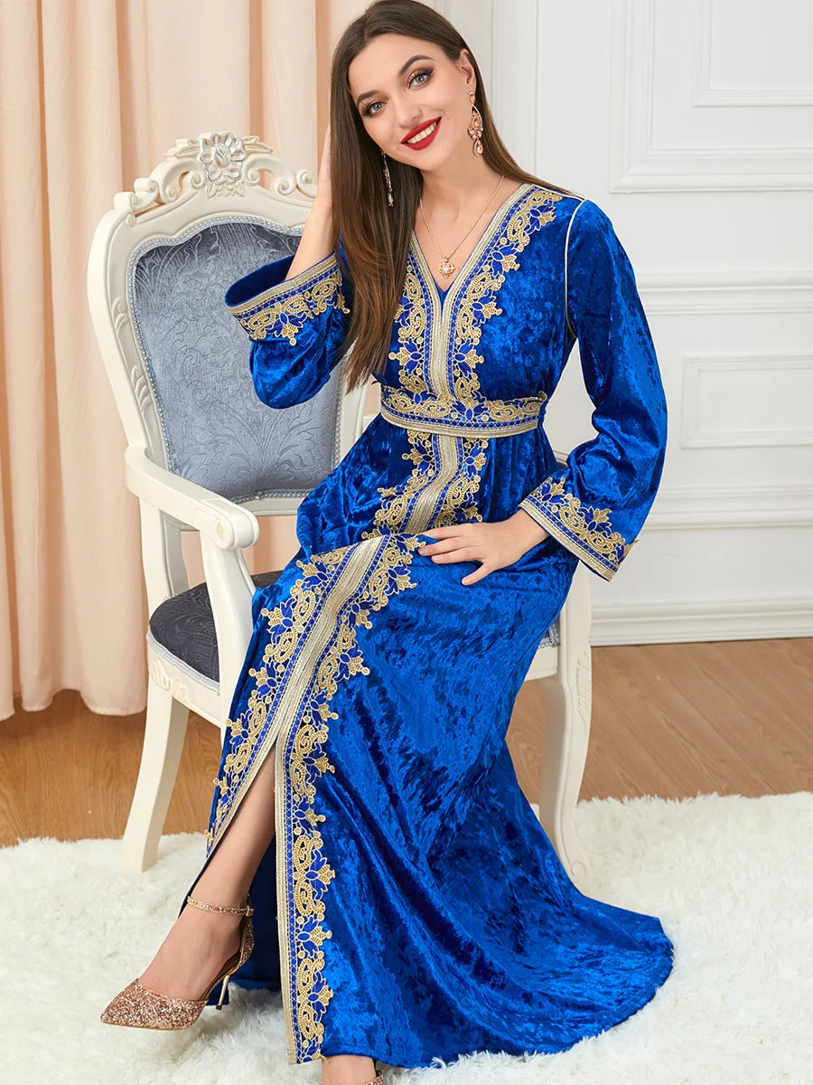 Caftan Bleu Royal