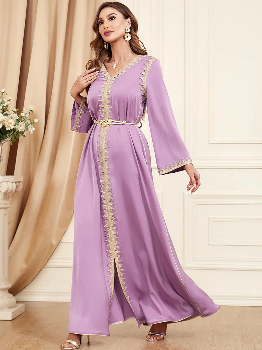 Caftan Femme violet