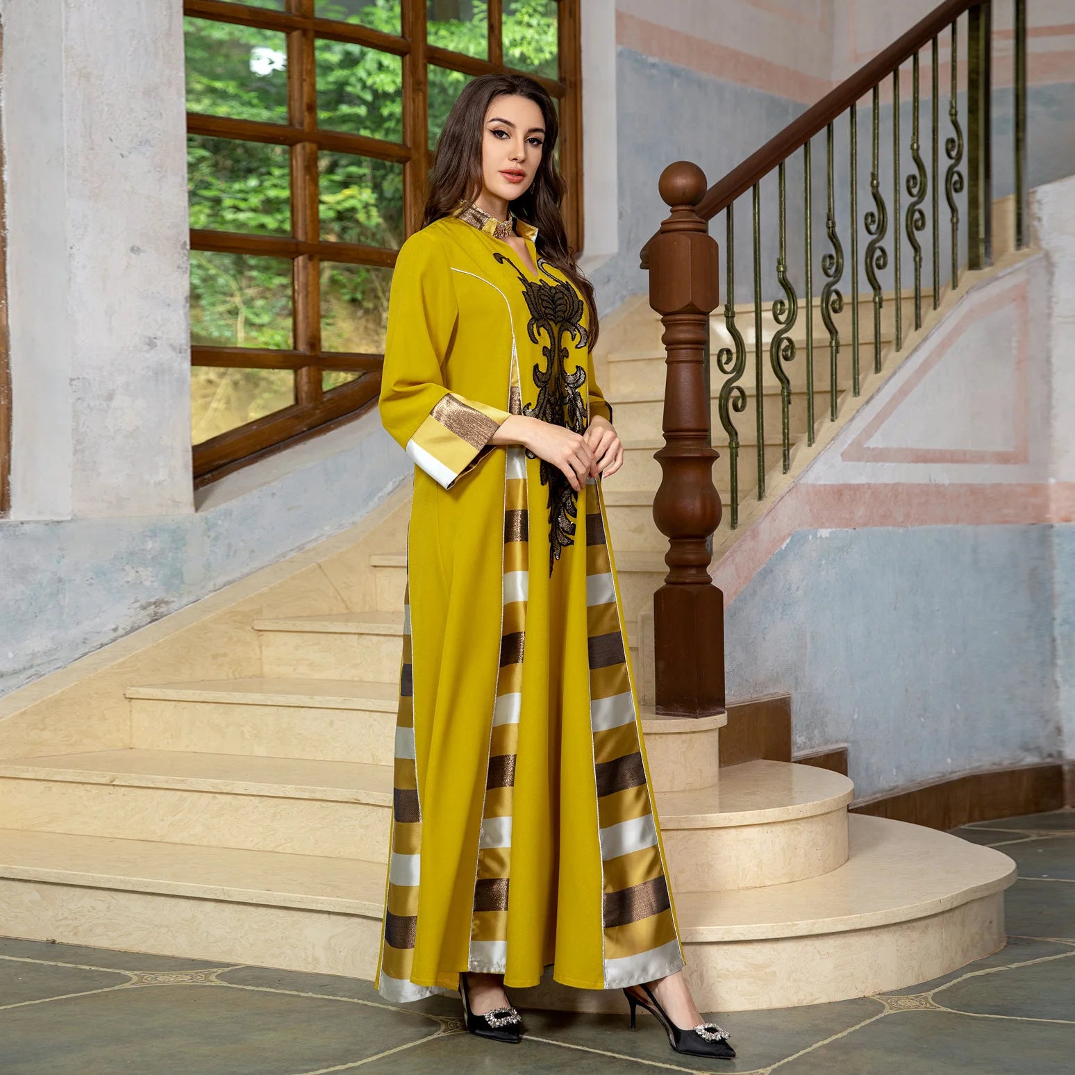 Caftan Fleuri Moderne - Mode Caftan