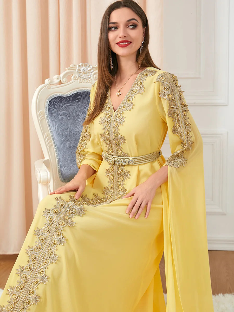 Caftan Jaune Canari