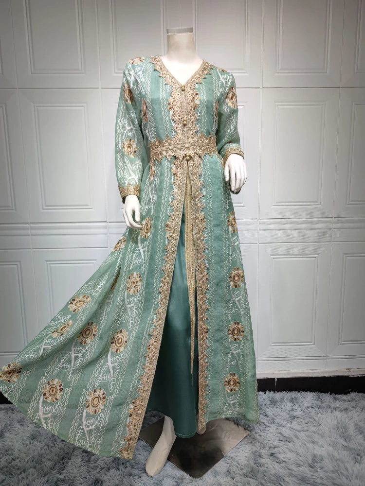 Caftan de Mariage Bleu - Mode Caftan