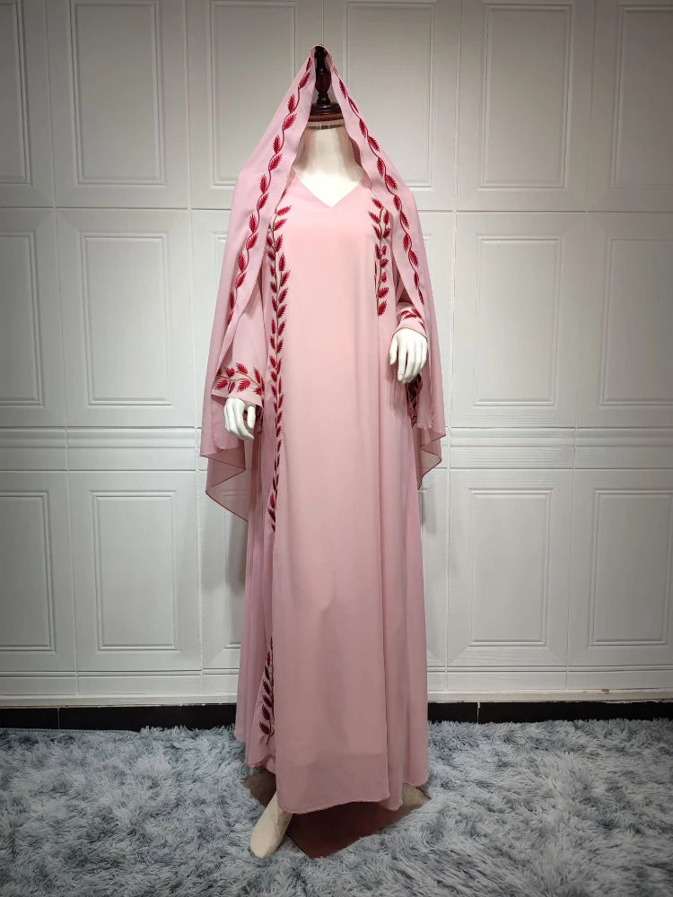 Caftan Marocain avec Cape - Mode Caftan