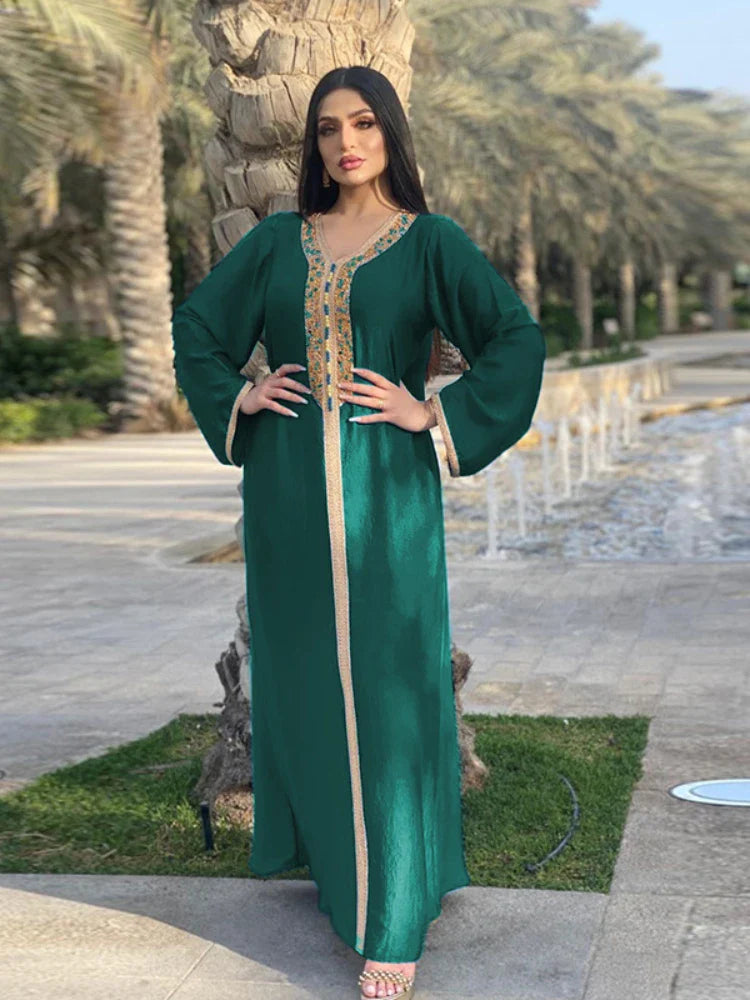 Caftan Marocain Vert - Mode Caftan