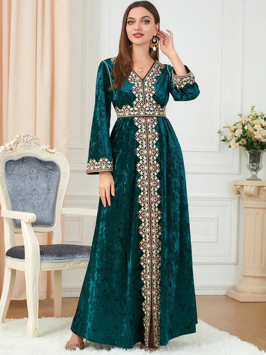 Caftan Marocain Vert