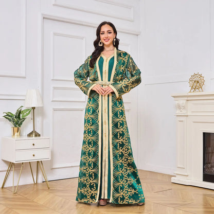 Caftan Marocain Vert