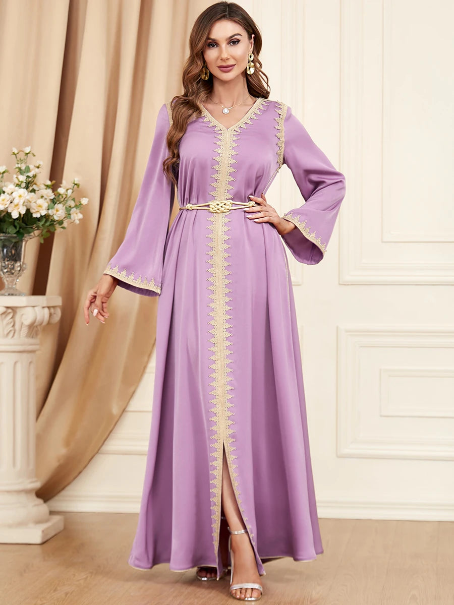 Caftan Marocain Violet