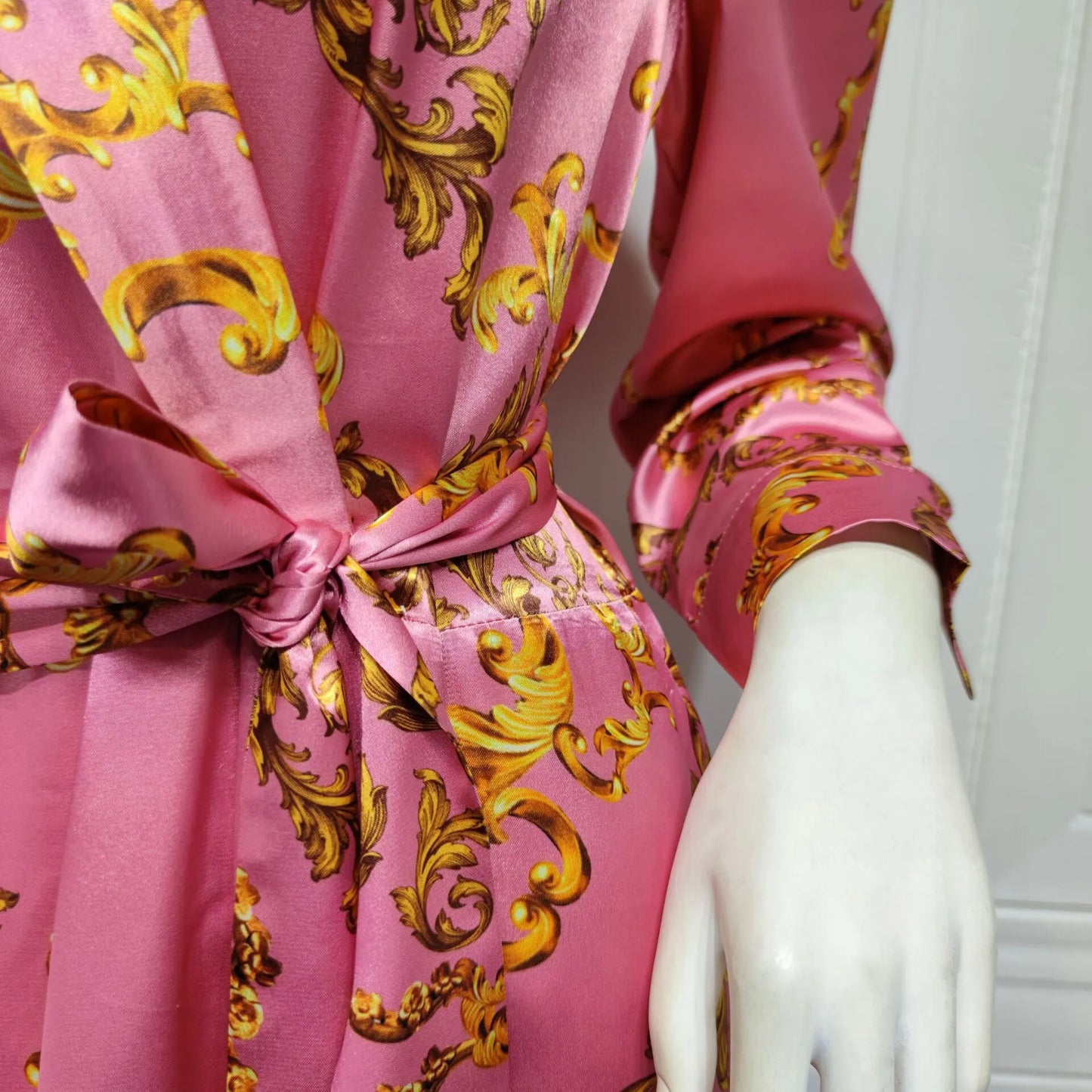 Caftan Marocain Rose - Mode Caftan