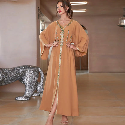 Caftan Orange Moderne - Mode Caftan