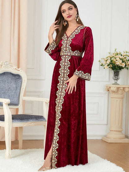 Caftan Rouge Marocain