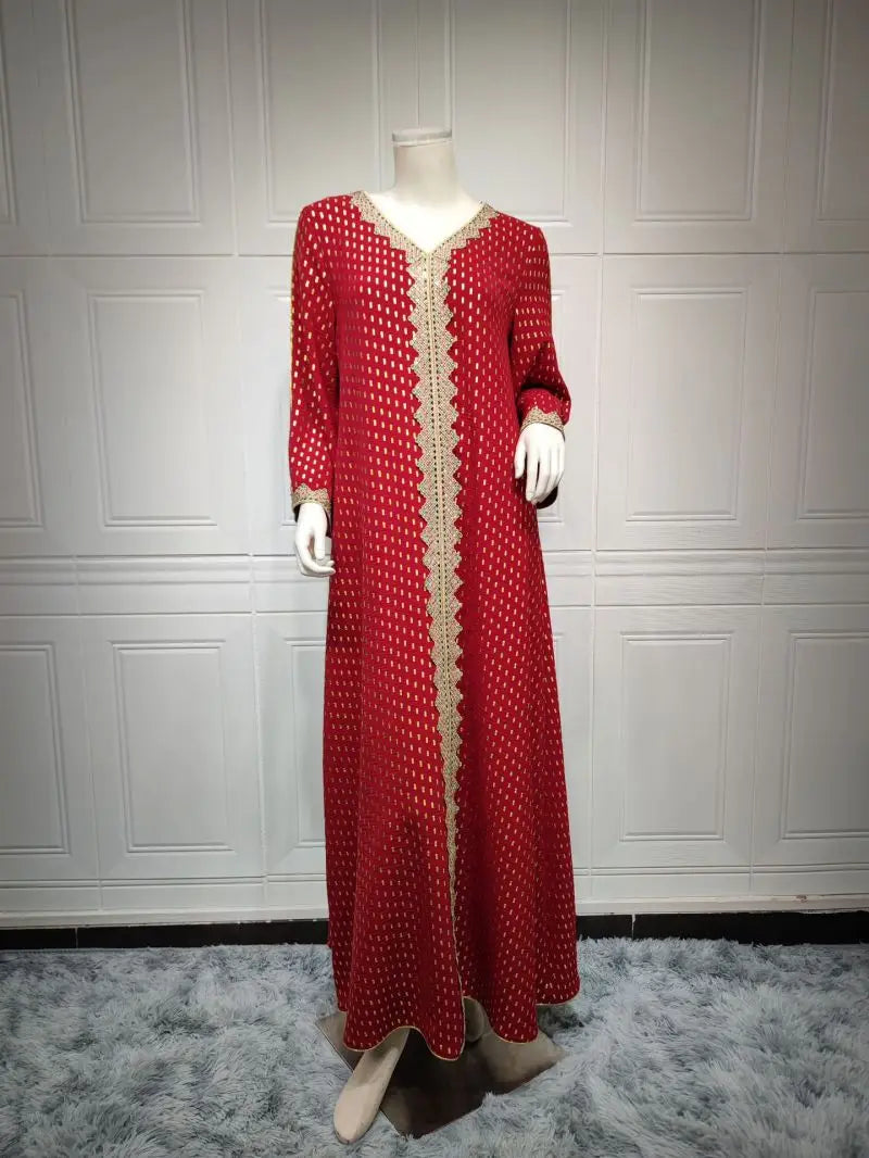 Caftan Simple Rouge - Mode Caftan