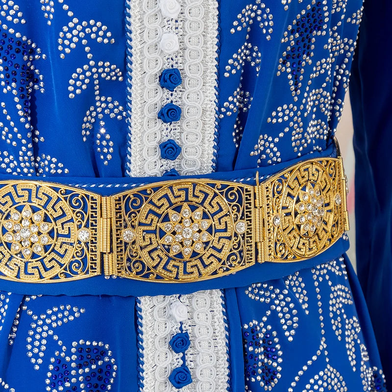 Ceinture Caftan Argent et Or - Mode Caftan