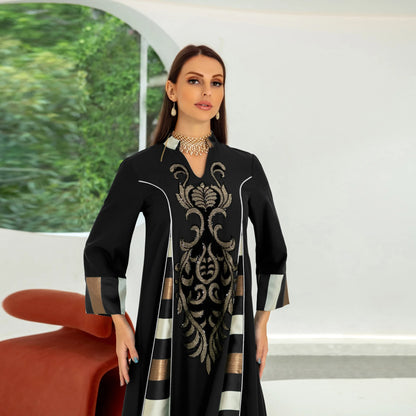 Caftan Original Moderne - Noir