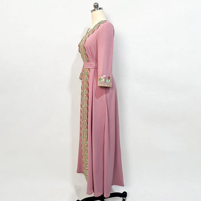 Mannequin Caftan Rose Pale - Mode Caftan