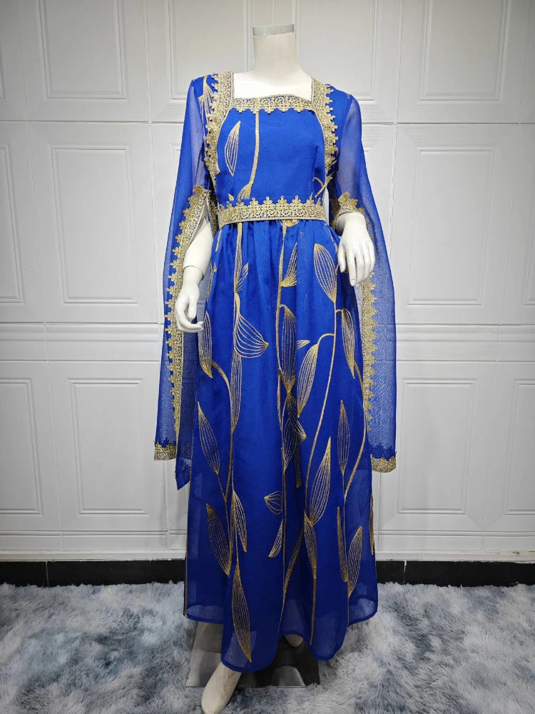 Robe Caftan Bleu Roi - Mode Caftan