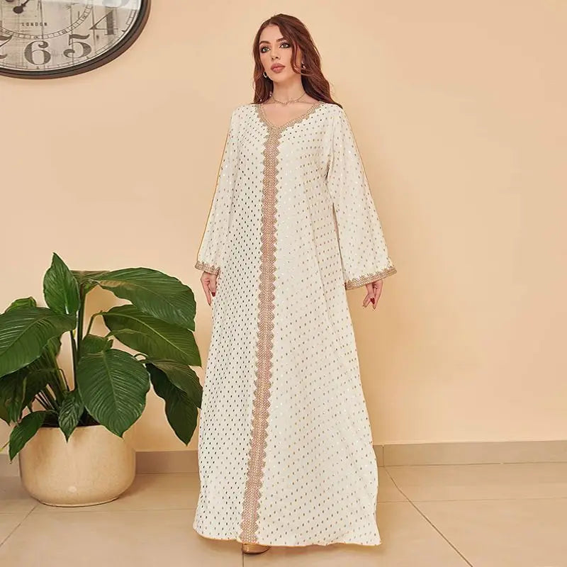 Robe Caftan Blanche