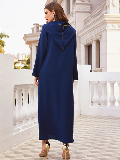 Robe Caftan Bleu