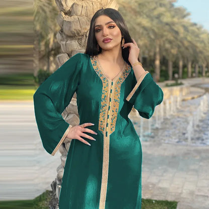 Robe Caftan Vert - Mode Caftan